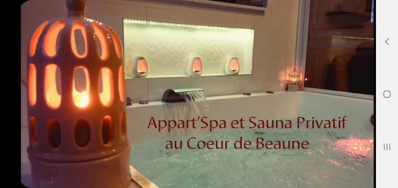Appart' Spa et Sauna Privatif Au Cœur De Beaune Beaune  Esterno foto