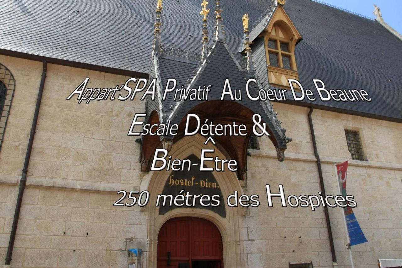 Appart' Spa et Sauna Privatif Au Cœur De Beaune Beaune  Esterno foto