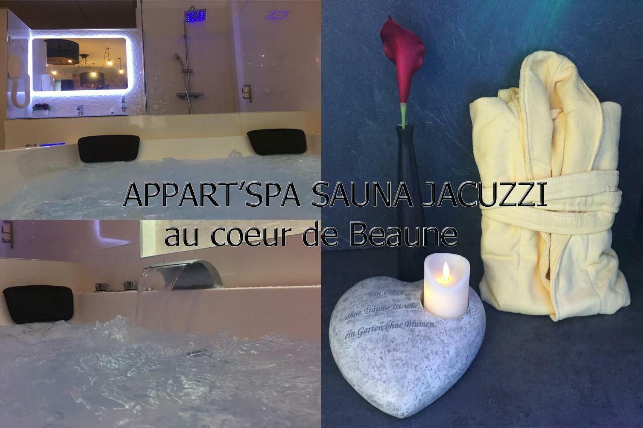 Appart' Spa et Sauna Privatif Au Cœur De Beaune Beaune  Esterno foto